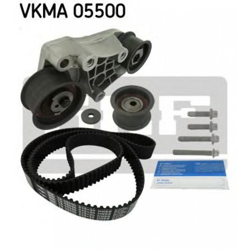 VKMA 05500 SKF Комплект (ремінь+ролики)